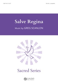 Salve Regina SSA choral sheet music cover Thumbnail